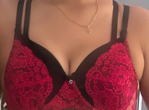 Clovia Red Lace Bra