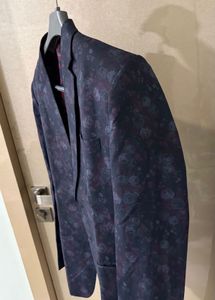 Men's Floral Blazer