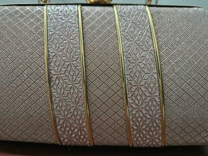 Elegant dusty rose Bridal sling + clutch