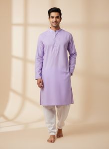 Men's Lavender Kurta