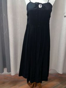 Classic Black Spaghetti Strap Dress