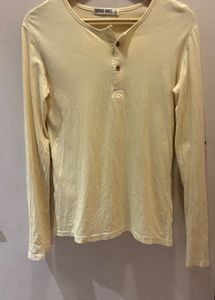 Long Sleeve Henley Top
