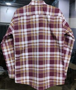 Men's Plaid Button-Up Shirt