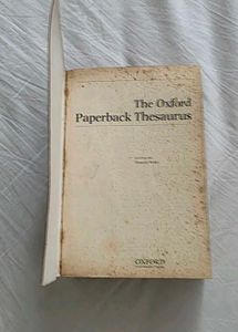 Oxford Paperback Thesaurus - Indian Edition