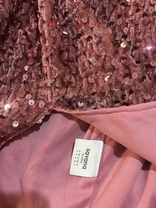 Sparkly party wear drees