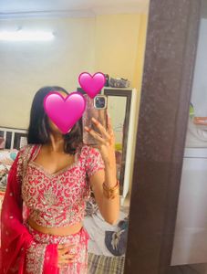 Heavy work lehenga