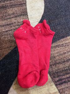 Heelium Red Socks