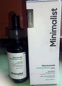 niacinamide 5% minimalist face serum