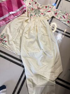 Price Drop pakistani Embroidered Kurta Leather