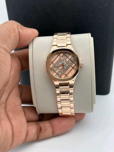 Rose Gold Guess Watch with Crystals