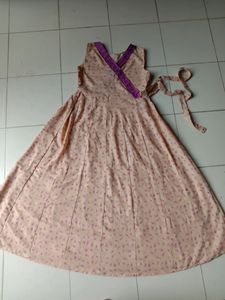 Angrakha Neck Design Style Dress