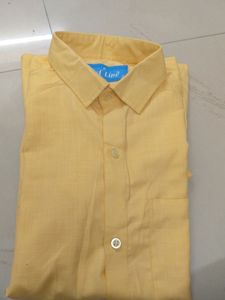 Yellow Half Hand Shirt