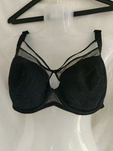 Black Lace Strappy Bra