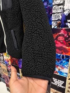 Cozy Black Sherpa Fleece Jacket
