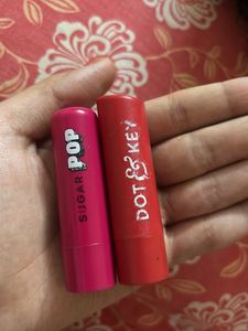 Sugar Pop & Dot & Key Lip Balms