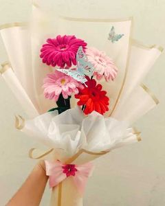 Handmade Crochet Flower Bouquet
