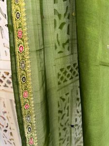 100% Pure Silk Chanderi Banarasi