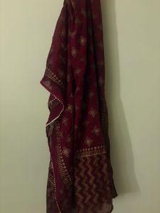 Bohemian Anarkali Dress with duppata