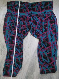 Vibrant Abstract Print patiala salwar
