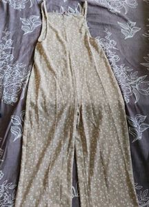 Floral Print Wide Leg Jumpsuit