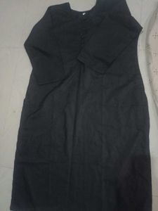 Chic Black &amp; White Kurta Set
