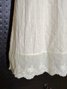 Vintage White Lace Prairie Dress