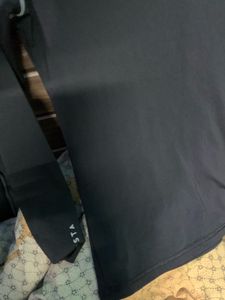 Kipsta Black Long Sleeve Athletic Top