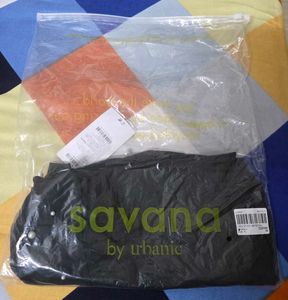 Savana Black Pearl Embellished T-Shirt