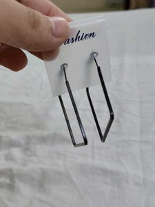 Modern Geometric Drop Earrings