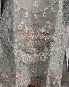 diwali special pakistani hoor soft organza suit du