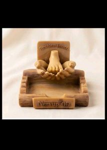 Ceramic decor piece with Notepad Holder