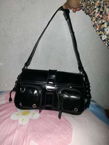Chic Black Shoulder Bag