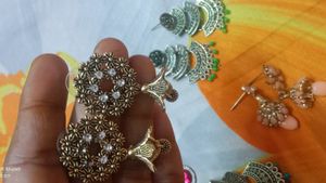 Combo Earings Top Beautiful 😍 Jodi