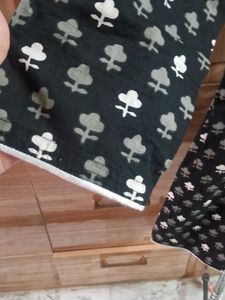 Stylish Black Printed Kurti short length