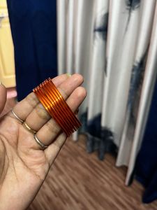 100 Bangles Set metals and glass