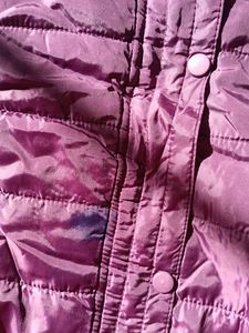 Stylish Purple Padded Winter Jacket