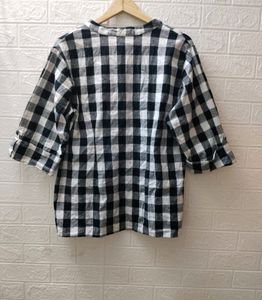 Checkerd Shirt For Women