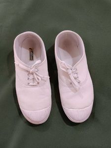 Addison White Canvas Sneakers