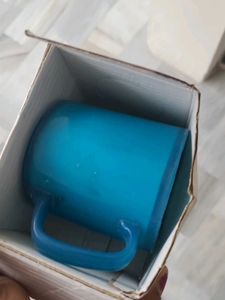 Vibrant Blue plastic Mug