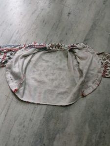 Boho Embroidered Jacket Style Blouse