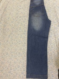 Malachi Mid Blue Wide Leg Jeans