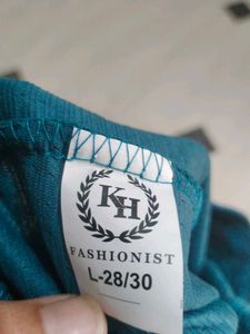 Teal Embroidered Sleeve Blouse