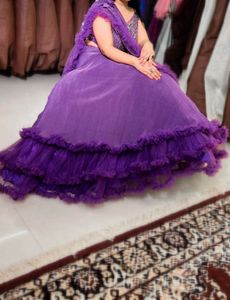 Stunning Purple Lehenga Choli