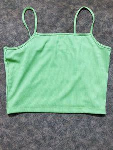 cute green cami Top