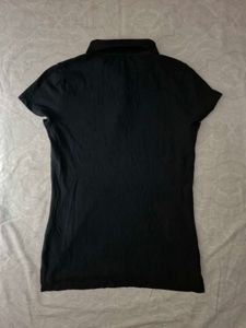 Hollister Black Polo Shirt