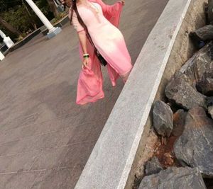 Elegant Pink Salwar Kameez Suit