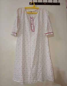 Elegant White Kurta 🤍