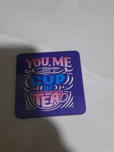 Unique Chai Lover Coasters with Holder