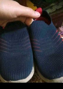 Stylish Blue Sneakers Shoes Combo