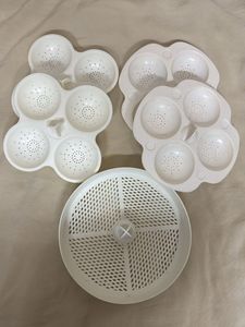 Idli Maker Steamer Tray Set